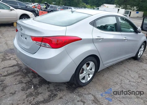 2013 Hyundai Elantra Gls из США, поврежденный, VIN KMHDH4AE6DU870387
